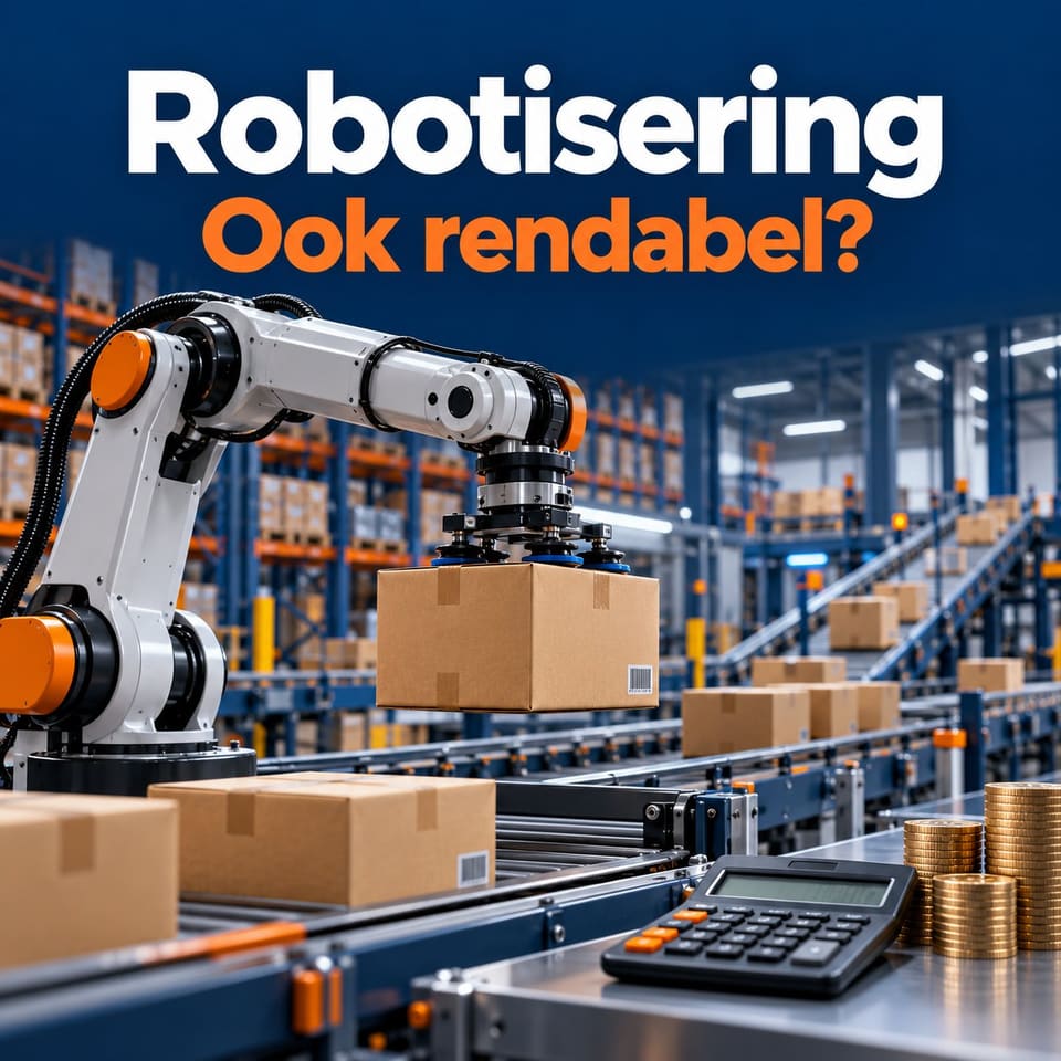 Robotisering. Ook rendabel?